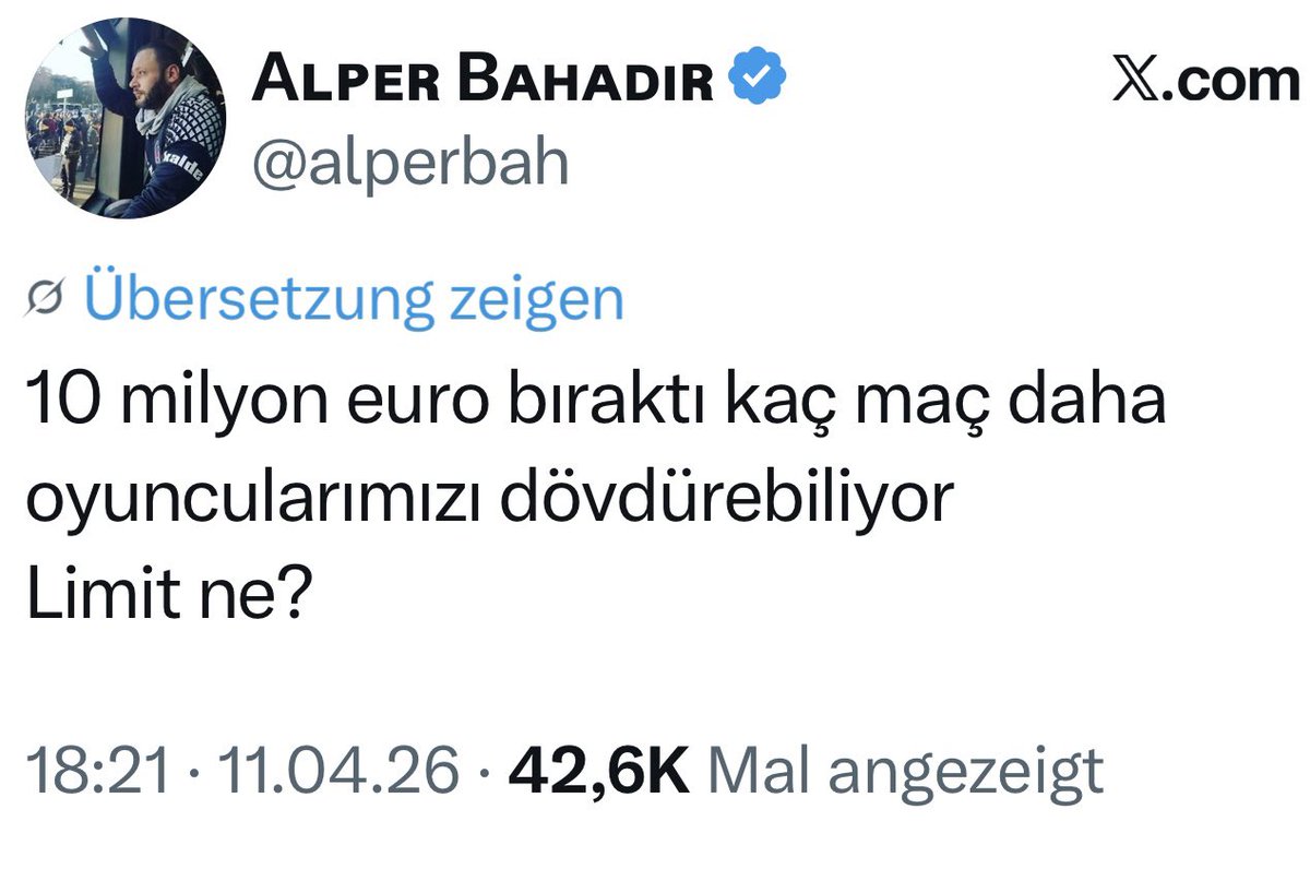 Özgür Şahin tweet media
