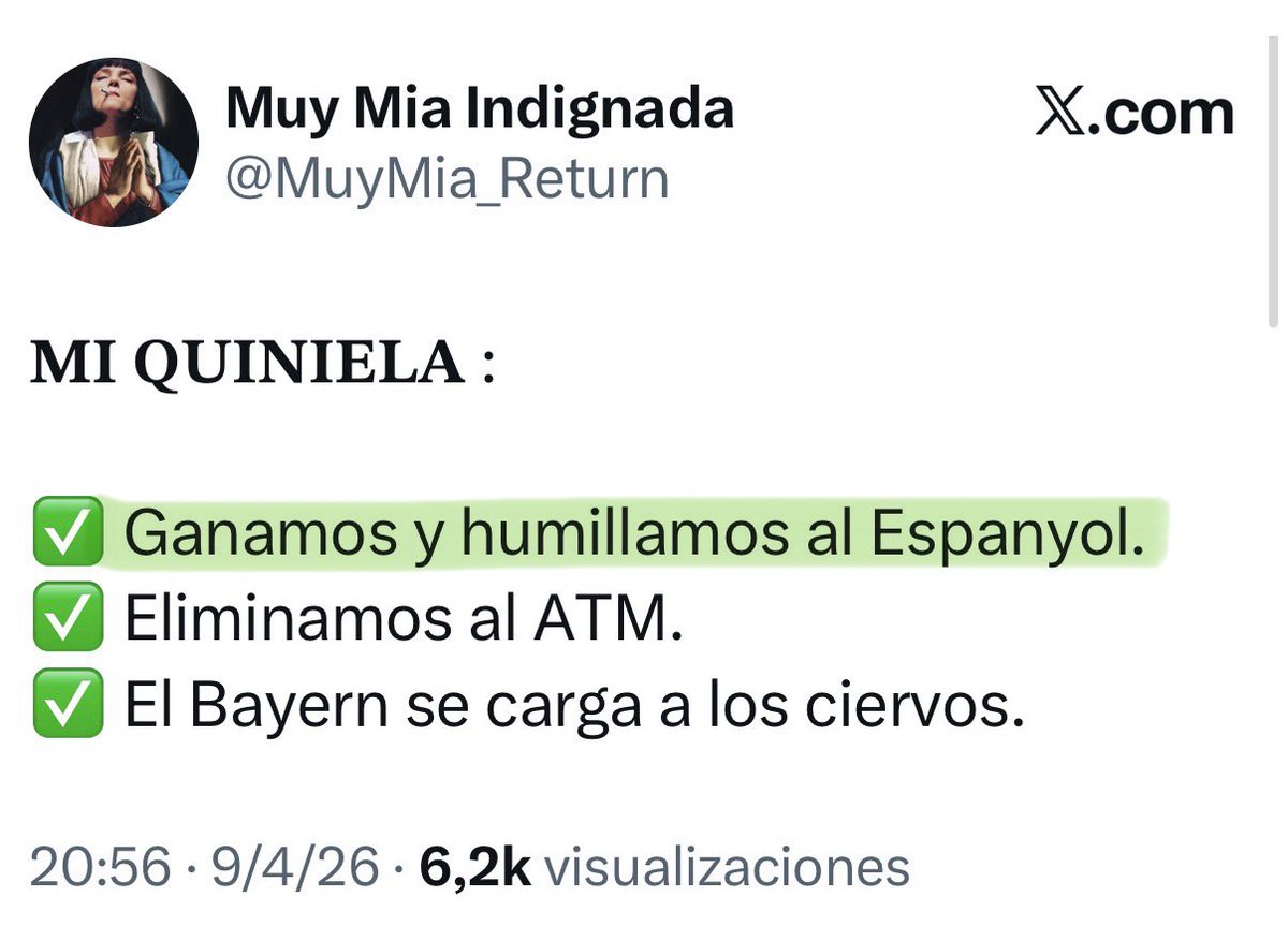 Muy Mia Indignada tweet media