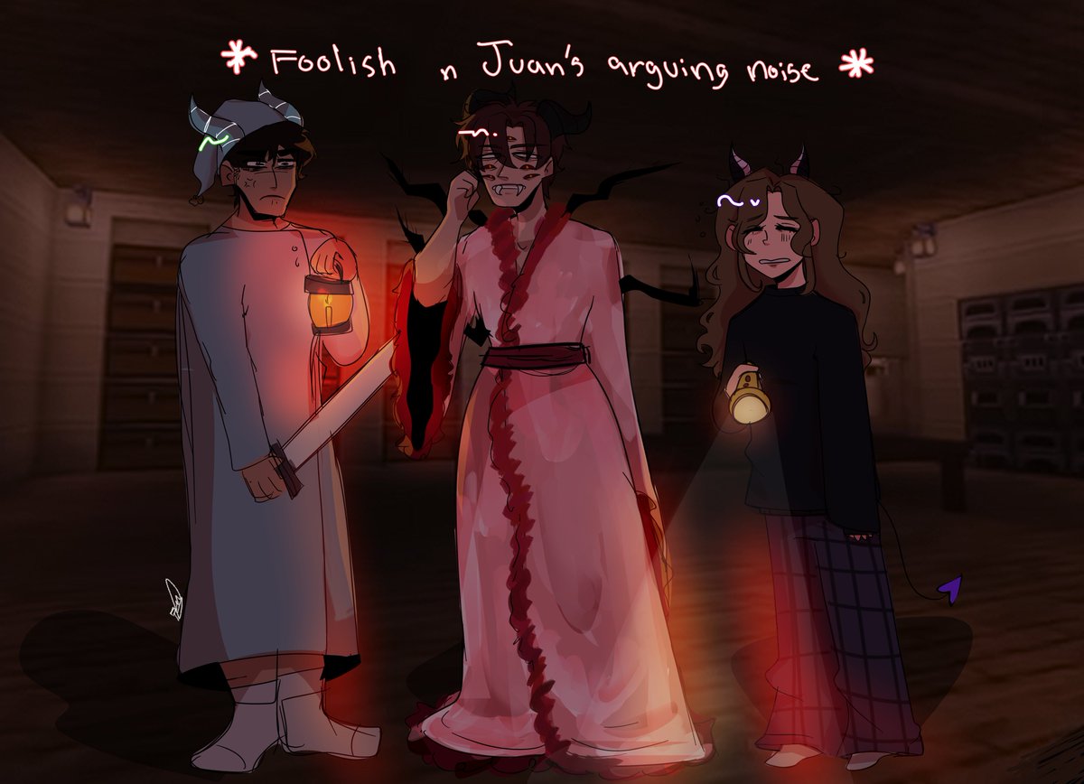 Lxam_p's tweet image. Me imagino a q!foolish y q!juan peleando td la noche y despertando a tds 

#senpaispider #aldogeofanart #tinakittenfanart #qsmp2 #qsmp2fanart