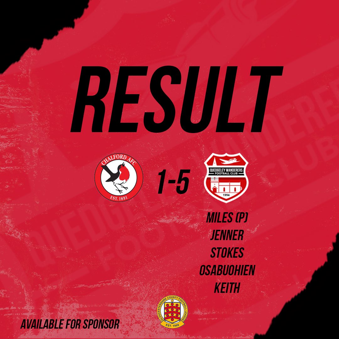 Quedgeley Wanderers FC tweet media