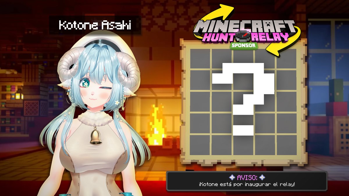 🧭 𝐌𝐂 𝐇𝐔𝐍𝐓 𝐑𝐄𝐋𝐀𝐘 - 𝐓𝐔𝐑𝐍𝐎 𝟏 🧭

¡Kotone está iniciando el relay! ¿Qué nos deparará en esta a-beeeee-ntura? 🐏✨

Iink abajo
⬇️⬇️⬇️