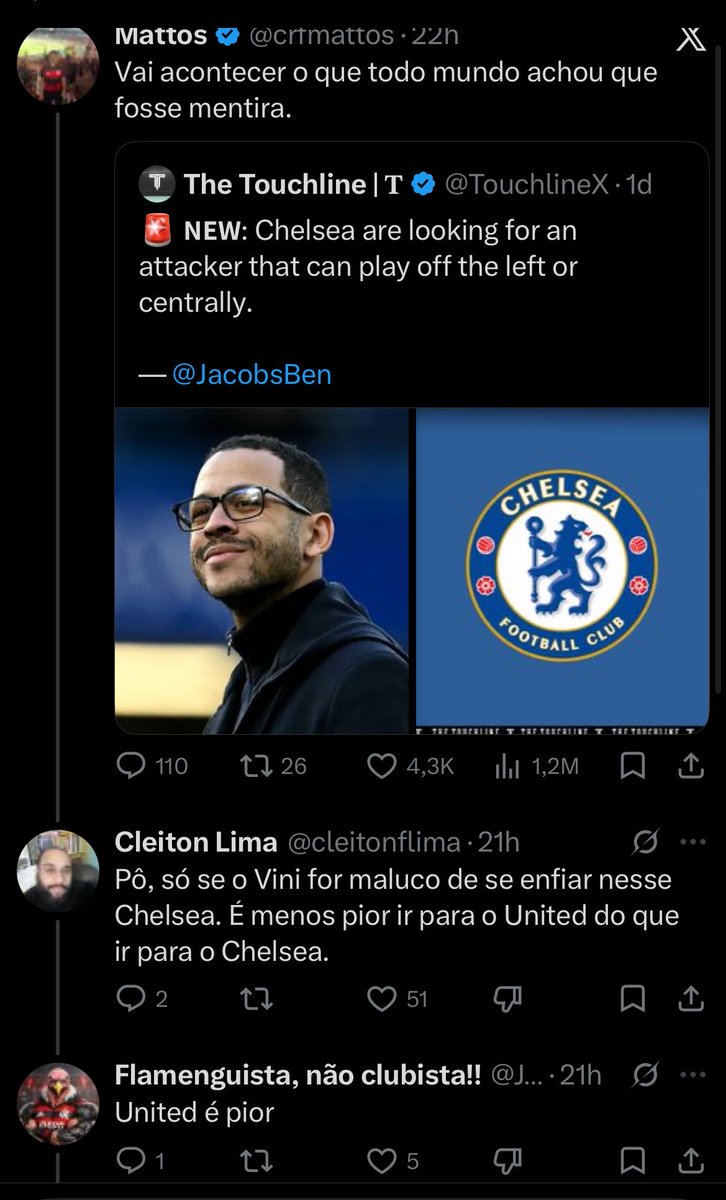 Por que seria?

Ah, já sei, sua resposta é “pq o United é um cemitério de jogadores 🤓”