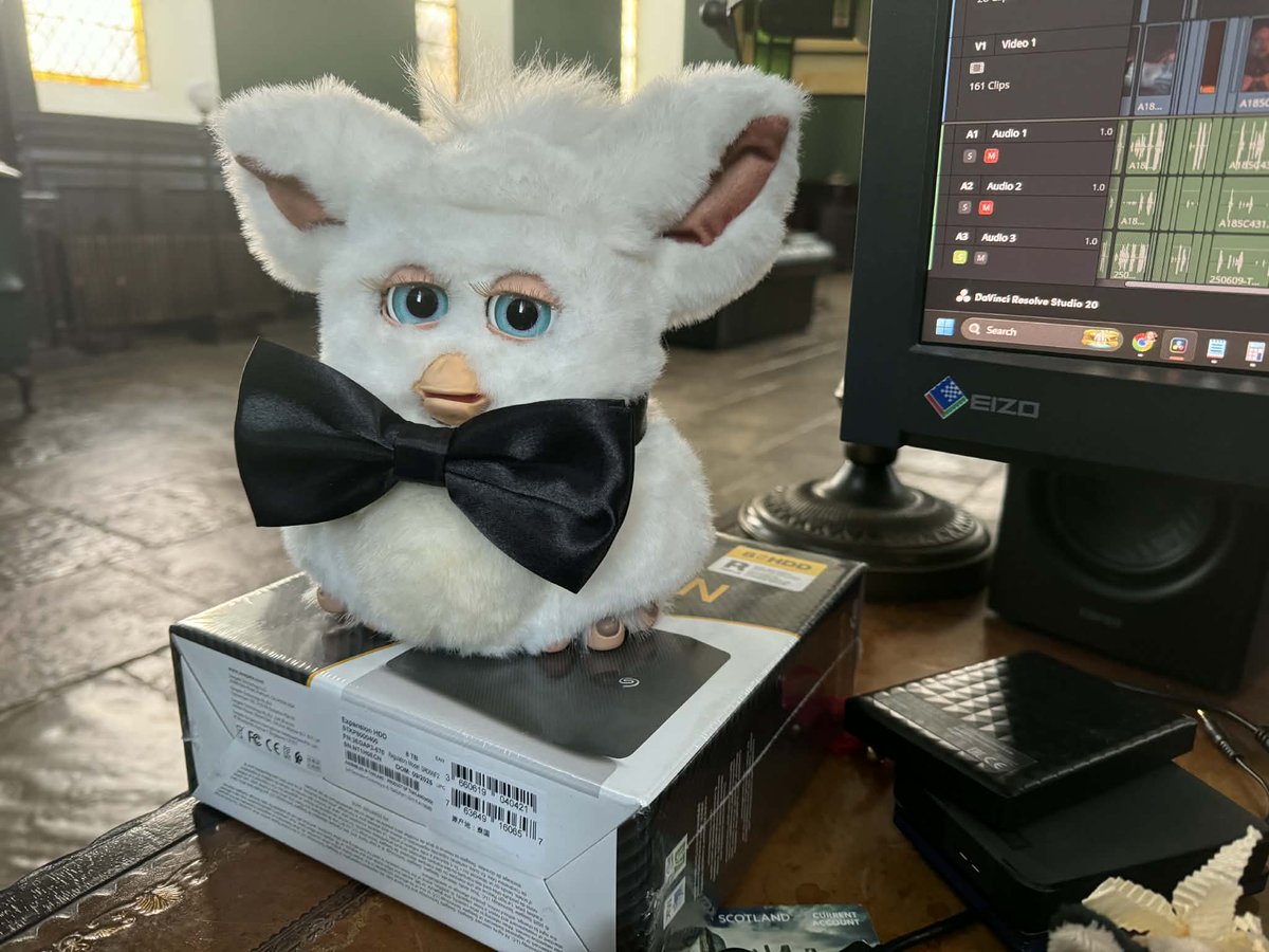 LawrieBrewster's tweet photo. Our latest British Horror Studio update is now live, covering the delivery of our glorious merch, the ominous stare of Mr Furbyson, and the viral success of @MeganTremethick photoshoot! https://t.co/jqTMs0hTDH