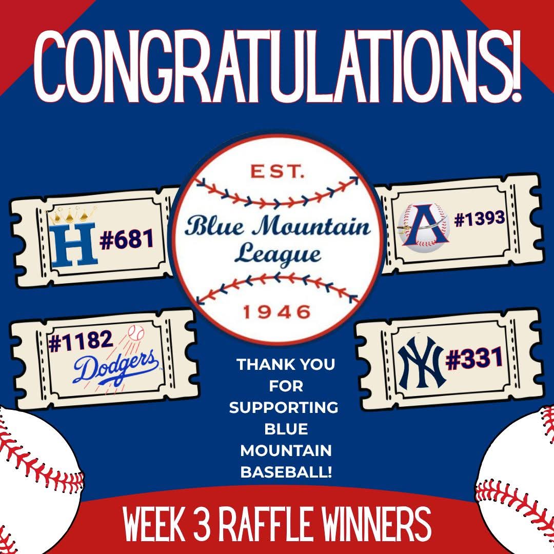 Blue Mountain League Baseball tweet media