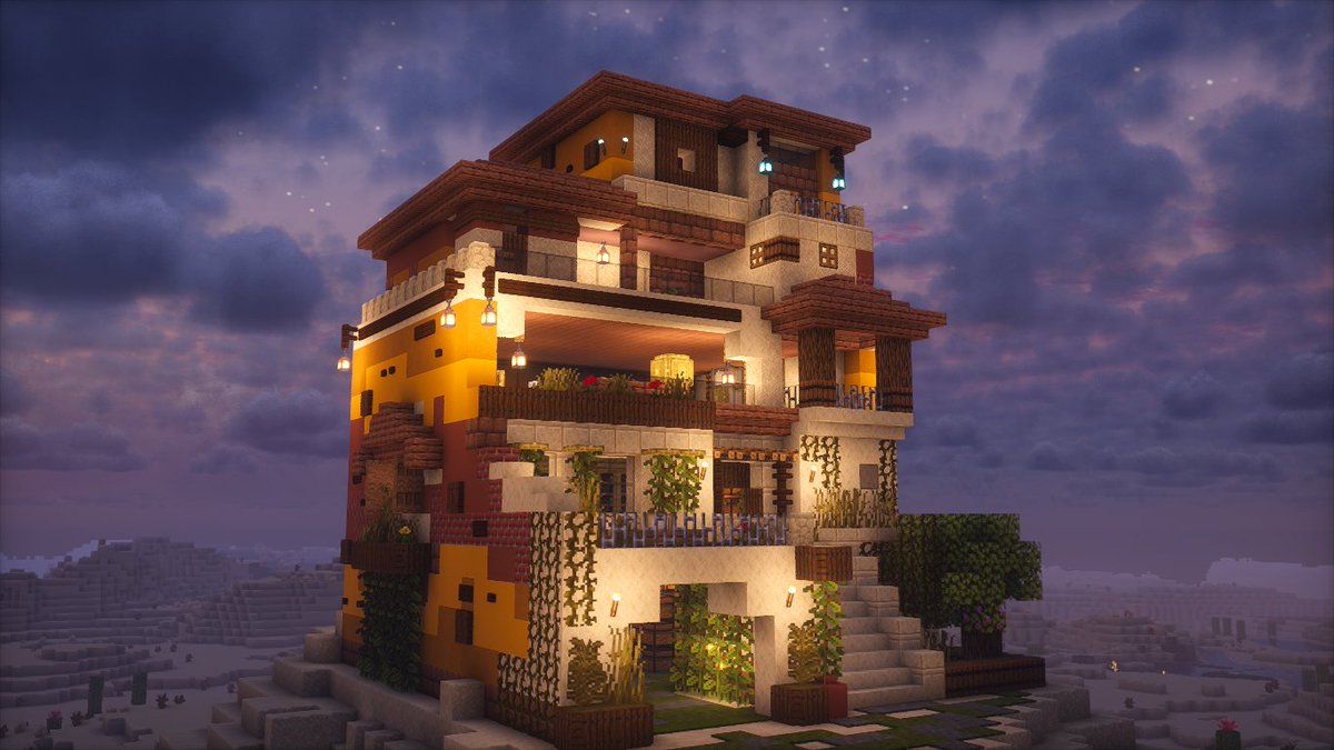 5-storey Desert House
#Minecraft #Minecraftbuilds #minecraft建築コミュ