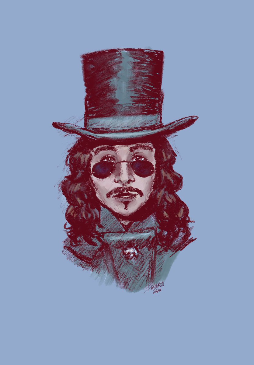 drawing of Gary Oldman's Dracula i haven't posted here yet