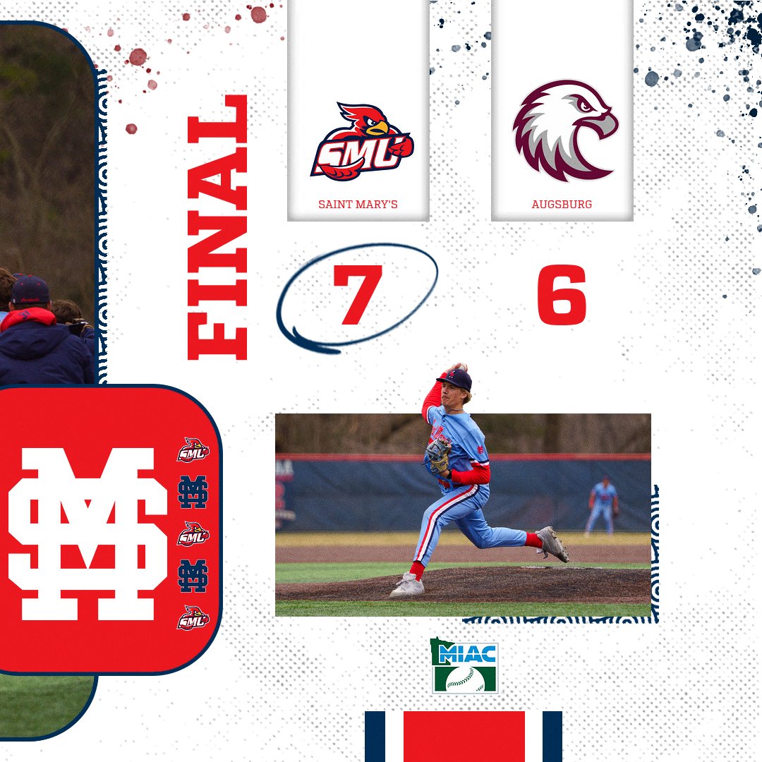 SMUMNAthletics's tweet photo. . @SMUBaseball pulls off the conference sweep with a game two walk off from Golden ‼️

📸 Marissa Nelson

#PROTECTTHENEST | #d3baseball https://t.co/vvRc1Czjba