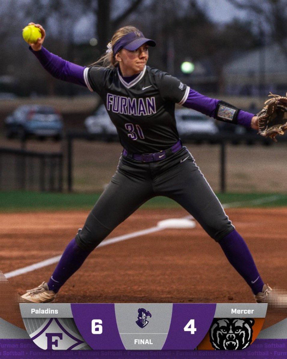 JDFurmanPaladin's tweet photo. Double-Header Sweep for @FurmanSB today! Love seeing this! Happy for the team and coaches!!! #GoPaladins https://t.co/Pg3FuLY3VD