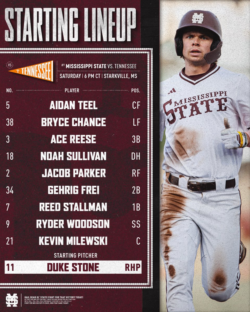 Mississippi State Baseball tweet media