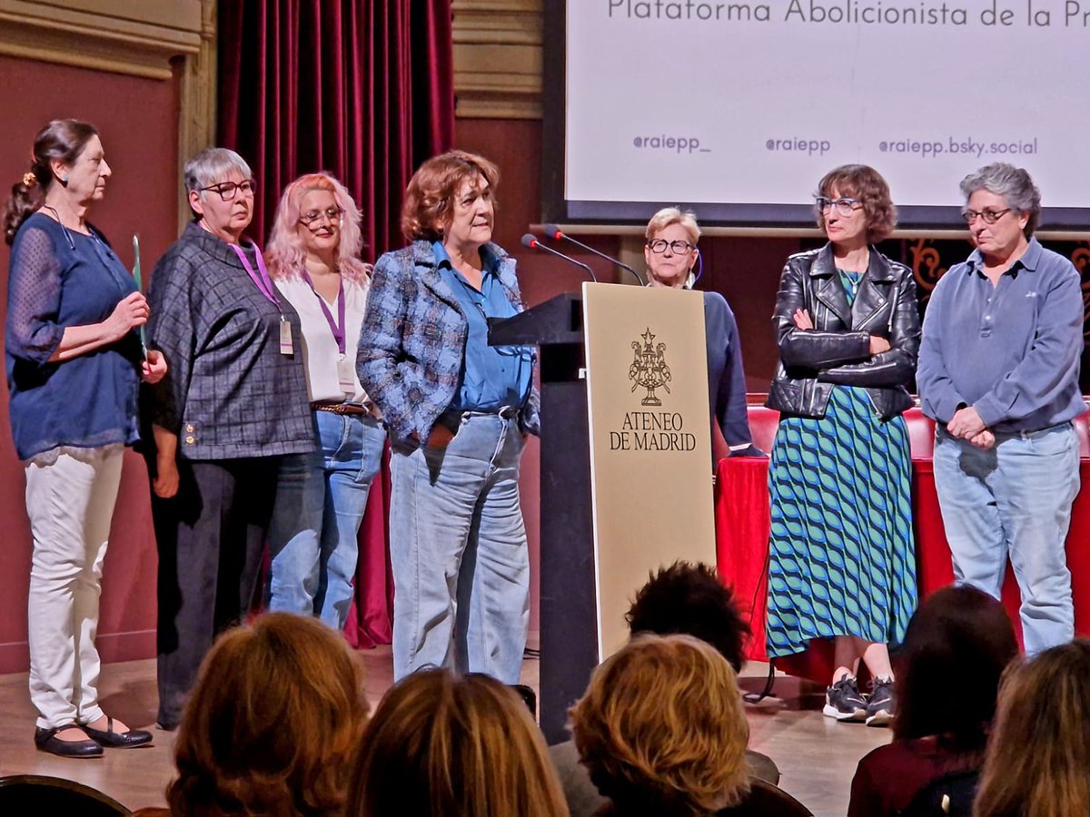 PAP-Plat. OOMM por la Abolición de la Prostitución tweet media