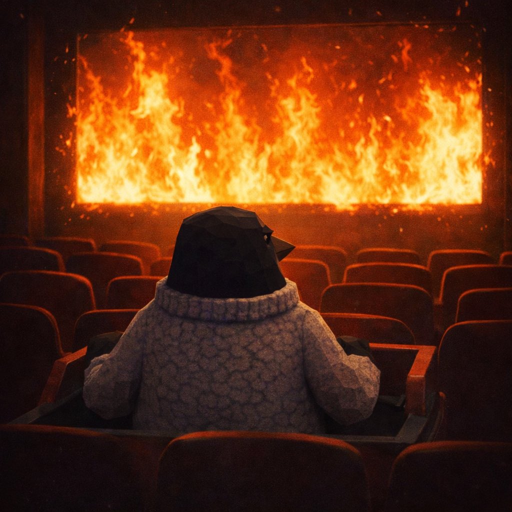thecrowneck's tweet photo. this is fine, this is good https://t.co/H7tBIfyMwL