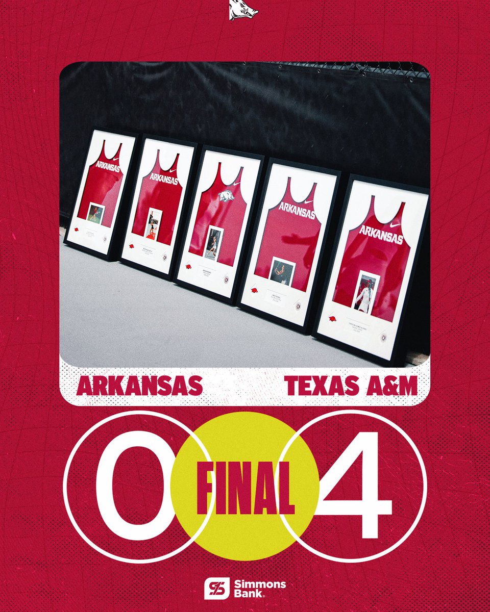 RazorbackWTEN's tweet photo. Final. https://t.co/ojgKcICqUo