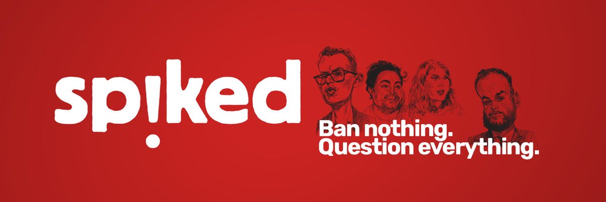 HowlingMonkE's tweet photo. Blocked by @spikedonline for this. Oh the irony 😂

“Ban nothing, question everything” except world leaders… https://t.co/GL06vB3SdT