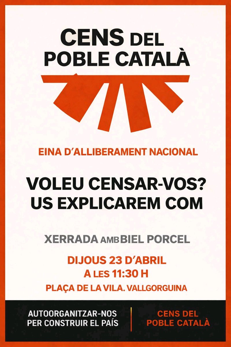 CENS del Poble Català tweet media