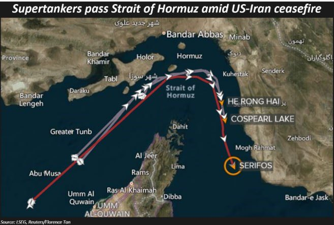 CENTCOM Commander Brad Cooper announced that the United States has begun establishing a new safe passage for commercial shipping through the Strait of Hormuz. The route will be shared soon to restore confidence and ensure the free flow of commerce.

U.S. forces have already begun