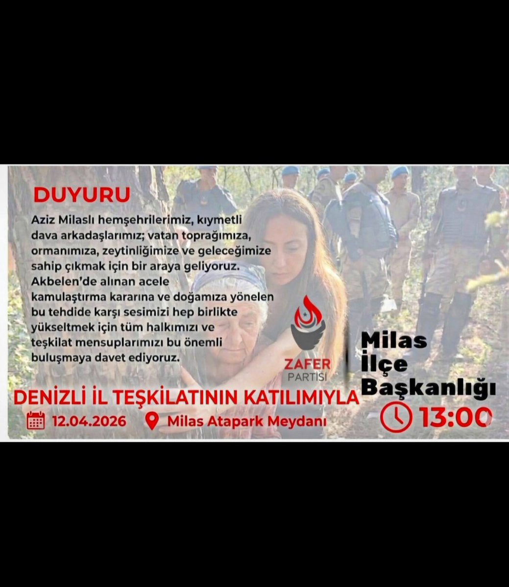 Zafer Partisi Milas (@zafermilas48) on Twitter photo 