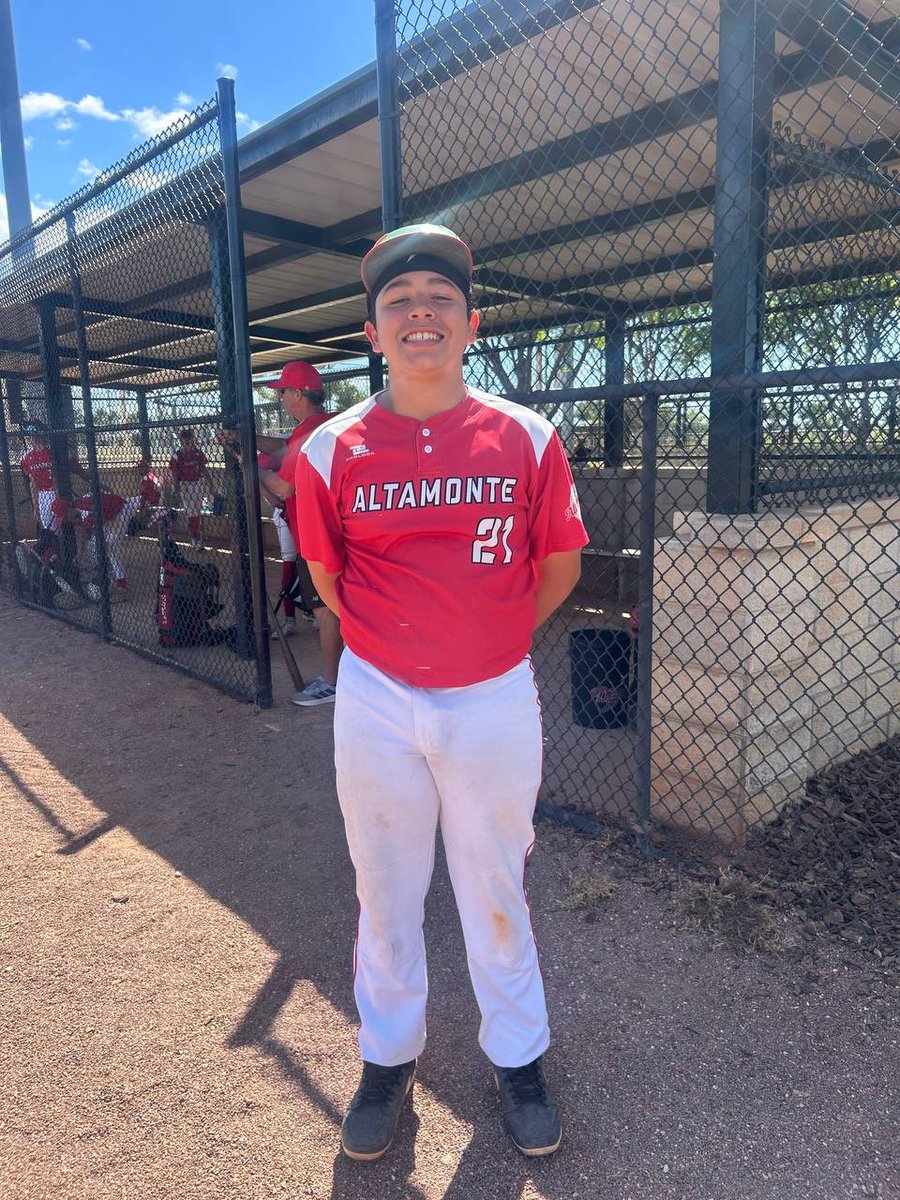 PW_NextGen's tweet photo. Adrian Arcano #21
Altamonte Baseball Academy

5.0 IP,1 ER,5k

⁦@AltamonteABA⁩
@prospectwire
@pw_players
#PWBaseball🌼🏆
#PWPoG https://t.co/ilo3dDcmn2