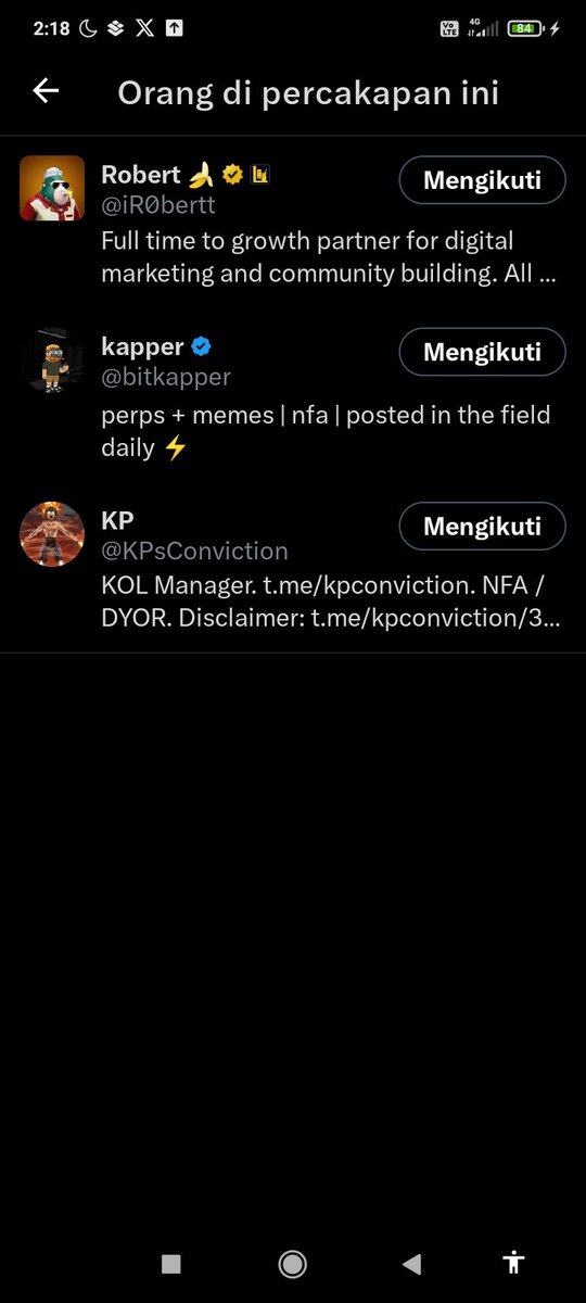 Freetag😎sabar subur🍀 tweet media