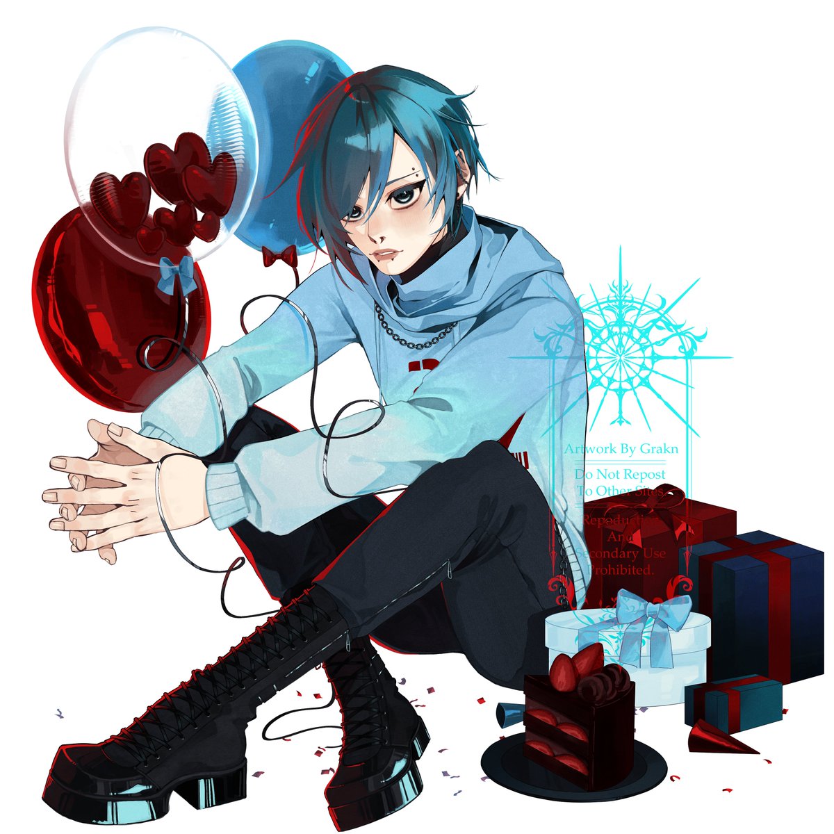 _Grakn_'s tweet photo. Go wish him a happy birthday!! Yippee Debut!! 🎉
Vtuber: @/TylerIsSenpai https://t.co/F9XsS2kdhQ