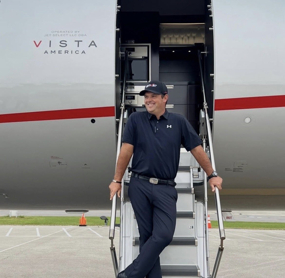 UnderdogGolf's tweet photo. Patrick Reed first 3 holes Saturday:

Birdie
Birdie
Birdie

7-under on holes 1-3 this week. https://t.co/E42Vs3nMHo