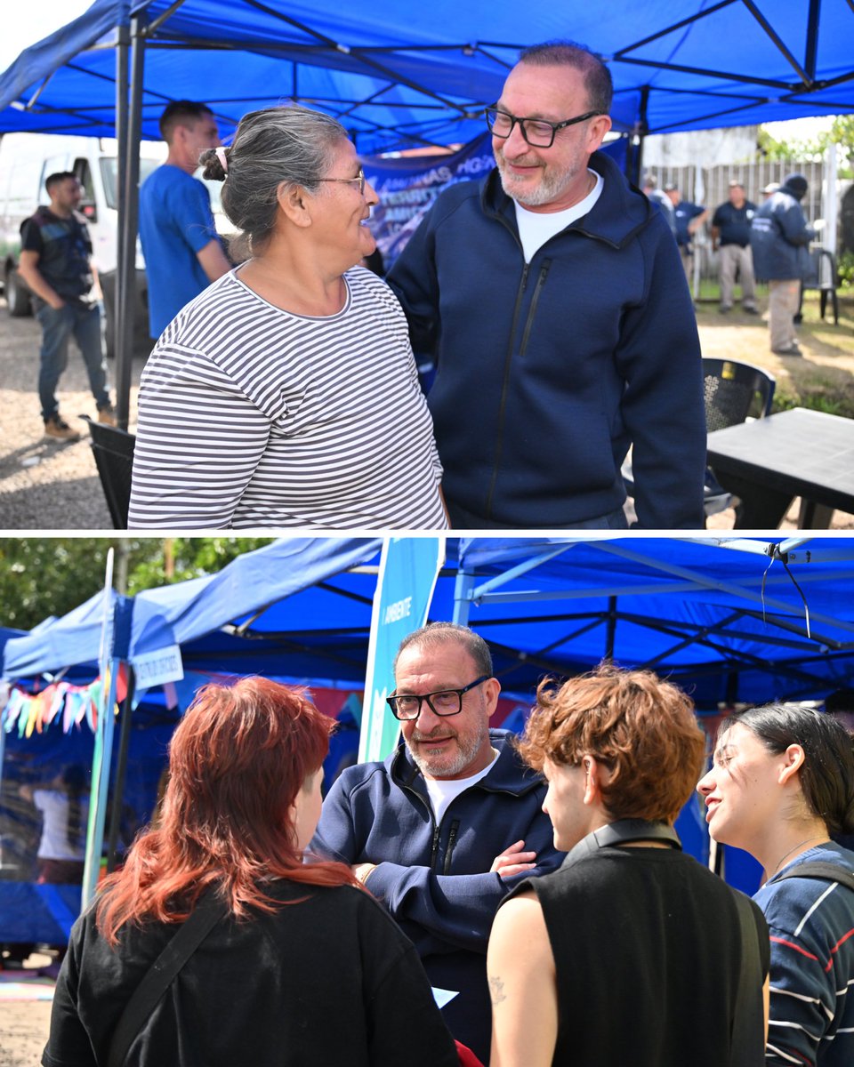 🚜✨• En el barrio 1° de Mayo, en la Ciudad de Tierras Altas, acompañé una nueva jornada del Programa Malvinas Más Cerca, que tiene como objetivo garantizar el acceso a servicios esenciales sin necesidad de trasladarse lejos de su hogar.

Durante la jornada se brindaron