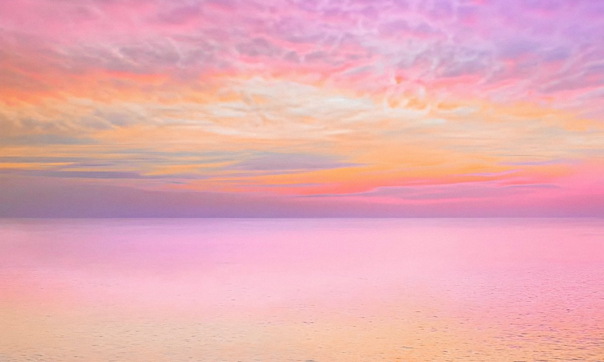 pastel sunset