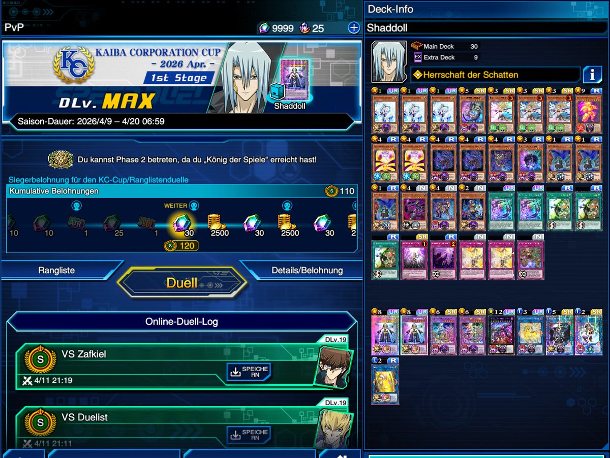 MIbkw's tweet photo. KCC 1st Stage DLv. Max 

Deck: Shaddoll https://t.co/pF3X8PR1ew