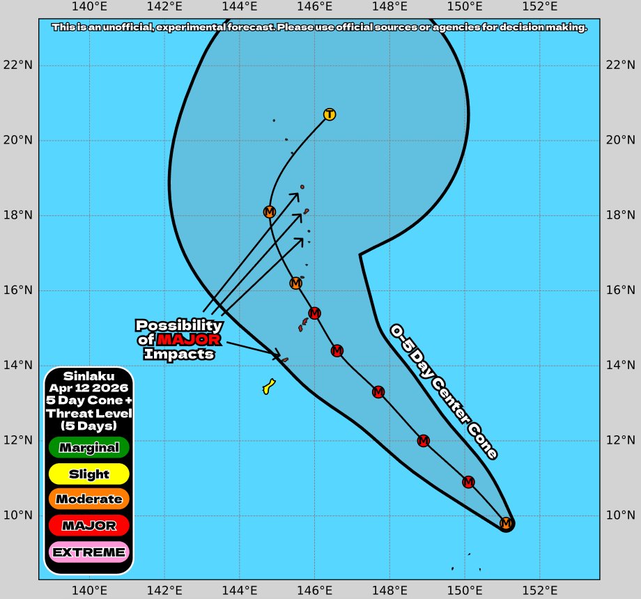 hurricane_chase's tweet image. Well #Typhoon #Sinlaku is now RAPIDLY INTENSIFYING and is expected to reach SUPER TYPHOON intensity before it SLAMS into the Mariana Islands, delivering MAJOR IMPACTS! Preparations NEED to be completed by TOMORROW MORNING! Will be streaming later to answer your questions!

#wx