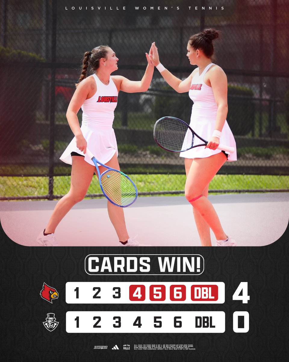 LouisvilleWTEN's tweet photo. SENIOR DAY WIN 🤩

#GoCards https://t.co/r7BBBYY4o6