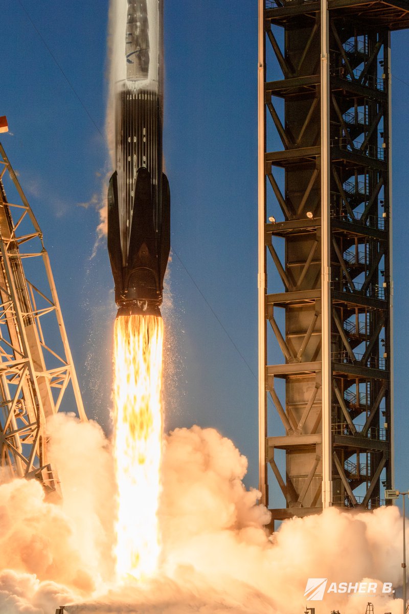 asherbphotos's tweet image. Liftoff of the @SpaceX Falcon 9 from SLC-40. carrying CRS NG-24 early this morning.

📸 - @LaunchHeavenX