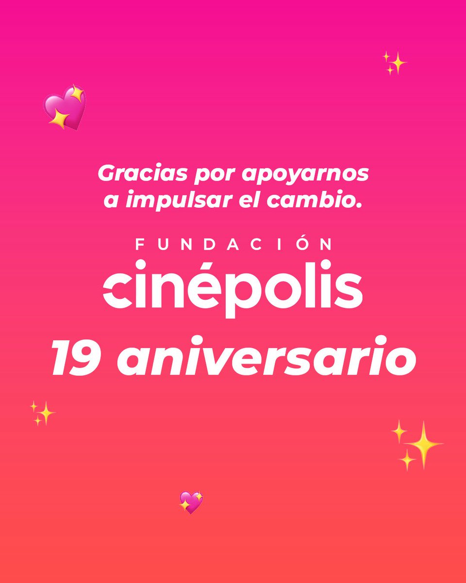 Fundación Cinépolis tweet media