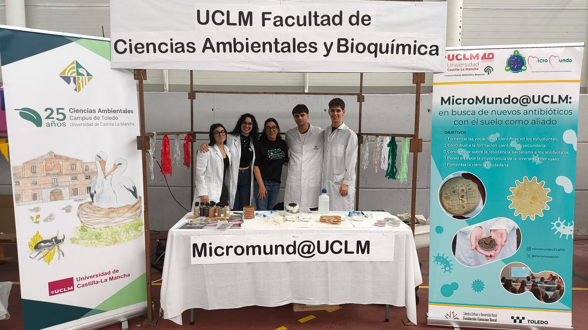 MicromundoTO's tweet photo. ¡Muchas gracias a todos por asistir hoy al taller! @MAmbBioquimUCLM @DipuToledo @Catedra_CYDR https://t.co/MgP7CzmguR