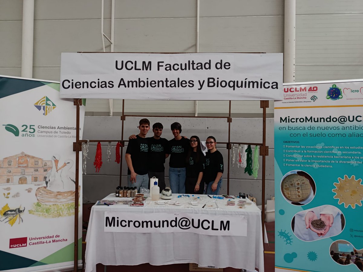 MicromundoTO's tweet photo. ¡Muchas gracias a todos por asistir hoy al taller! @MAmbBioquimUCLM @DipuToledo @Catedra_CYDR https://t.co/MgP7CzmguR