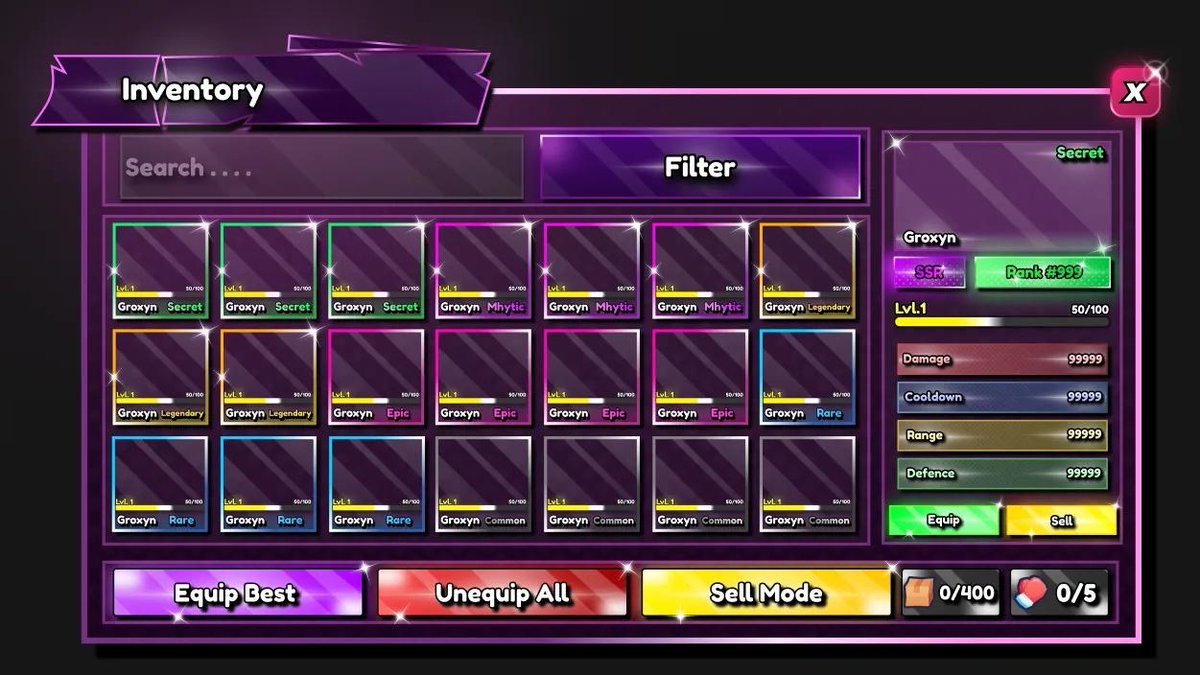 Gr4xyn_Dev's tweet photo. i tried to create Anime Style UI

Feel Free To Contact me via Discord: gr4xyn 
TAGS: #Roblox | #RobloxDev | #UIDesigner | #RobloxUi https://t.co/mRs73ZMC9x