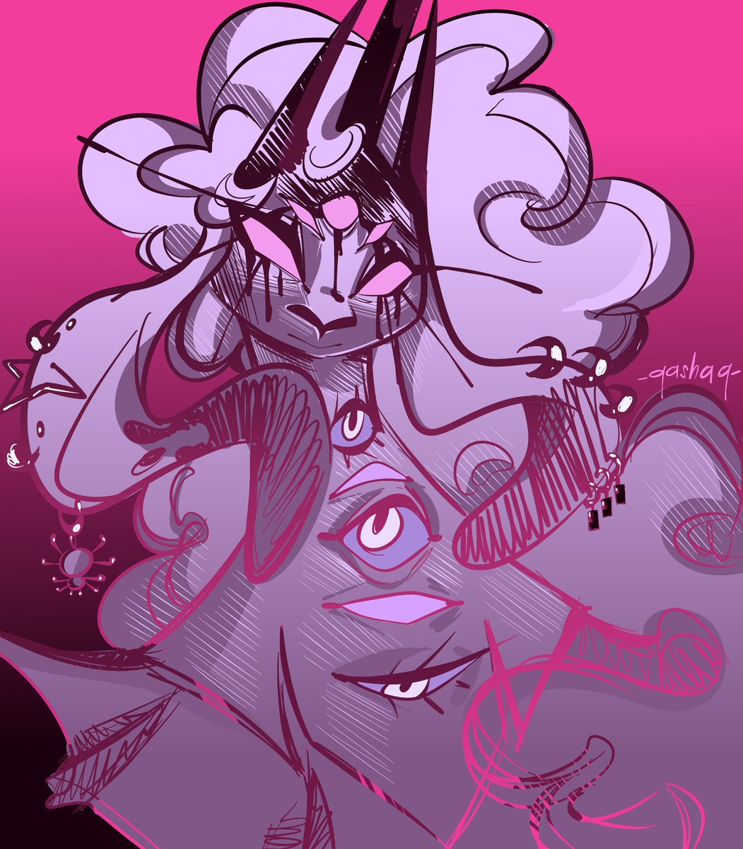 _qashaq_'s tweet image. goth mood🩷🖤
#HelluvaBossBelphegor #Belphegor