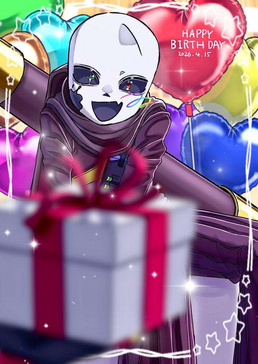 cockpit1205's tweet image. #4月15日はInkSansの誕生日
おめでと〜🥳🎉
エラーくんと対になってるっぽくした❤️大満足！