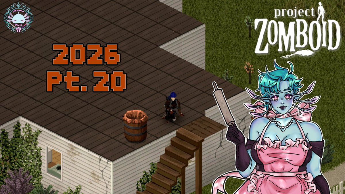 Mama_Lotl's tweet photo. Mama Lotl is LIVE playing Project Zomboid!
Grab some snackies and be loved <3
Link Below!
#Vtuber #Vtuberwithdisabilities https://t.co/a5Fm6xr2Jc