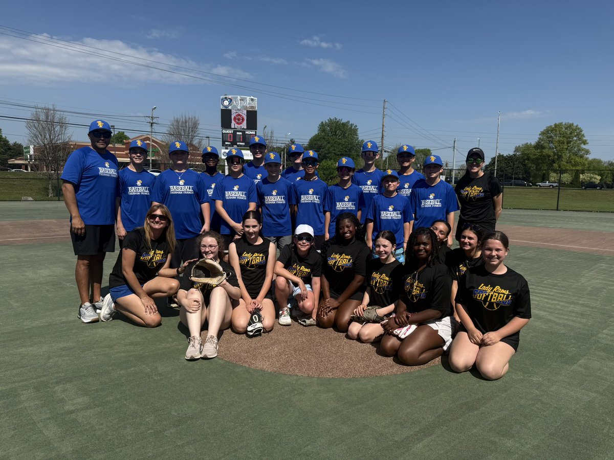 DrMarkJGonyea's tweet image. So proud of our @TFAA_Rams Baseball and Softball teams for their volunteer work today at the @DAVIDprice24 Miracle Field.  #theHeARTofExcellence #proudPrincipal @mrsjgehrke