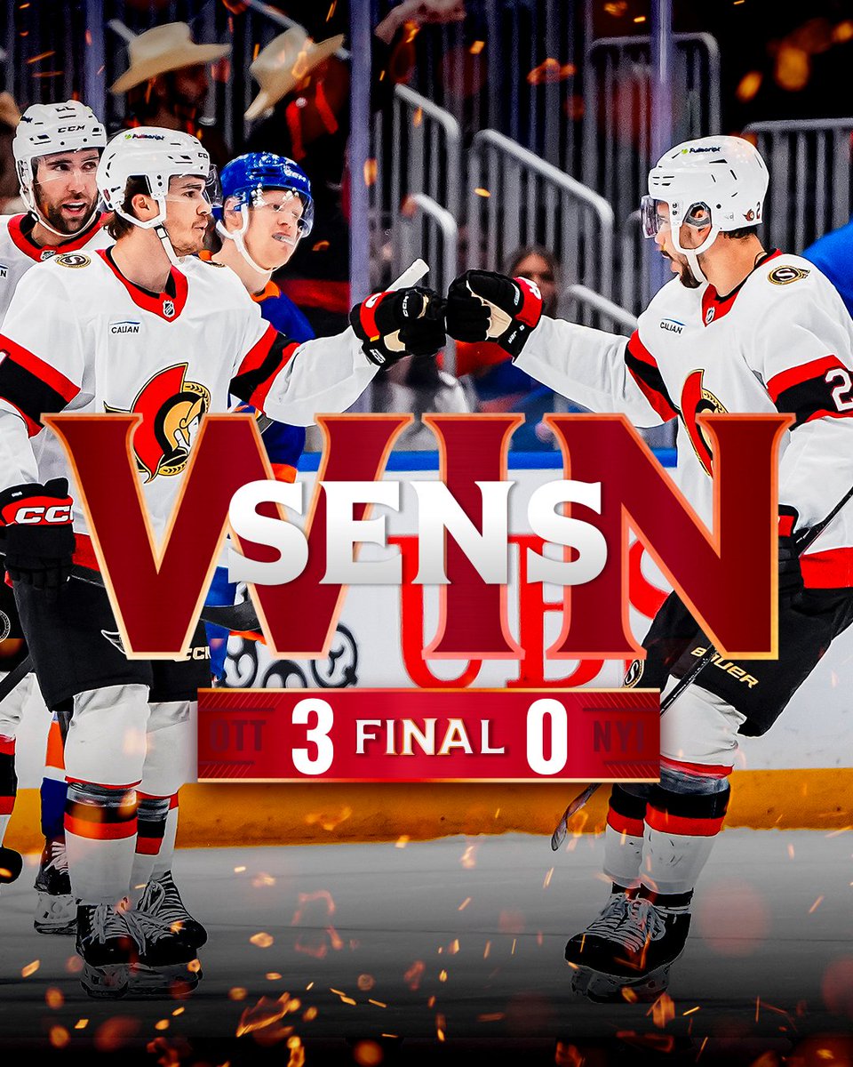 x - Ottawa Senators tweet media