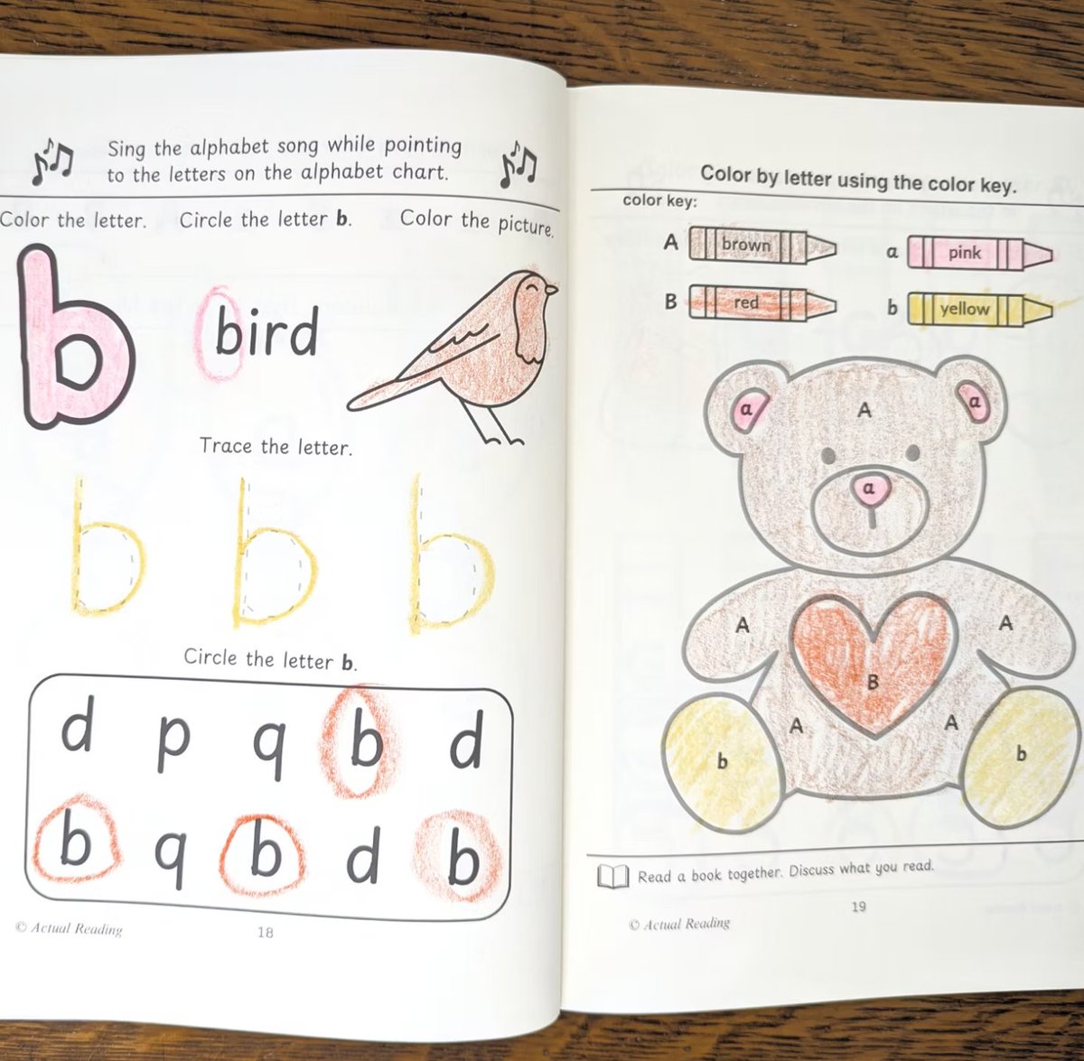 HannahWardEdu's tweet image. This is what dyslexia adapted alphabet curriculum looks like.