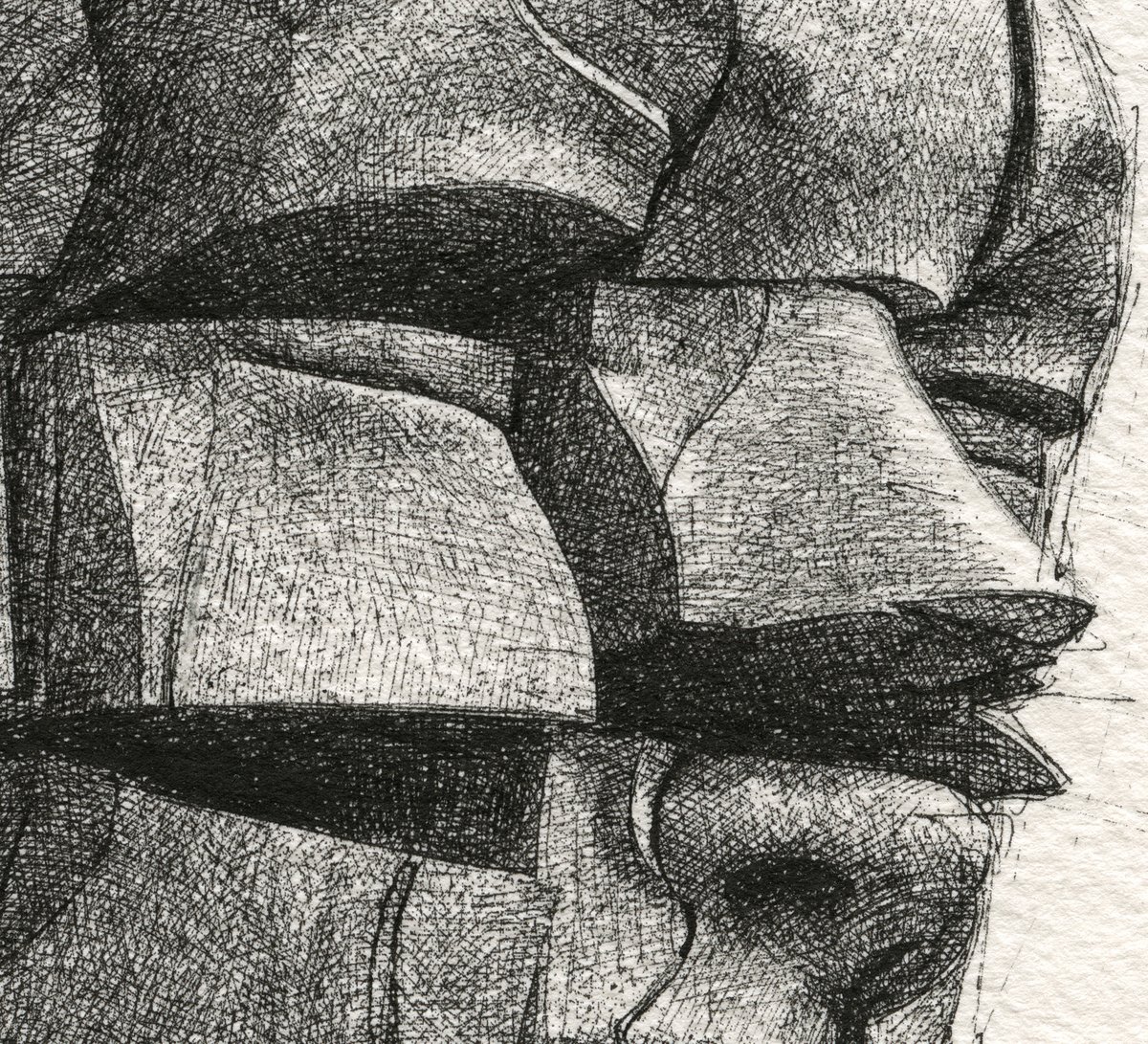 gricp's tweet image. "Dissolution of Ego 2014-07-30"
Ink on Arches Paper
29 x 32 cm

#originalart #originaldrawing #inkdrawing #gric #petergric #surrealart