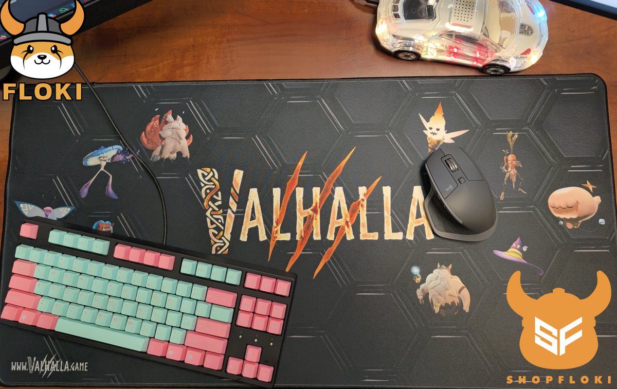 🛡️What's on your Desk?🛡️ #FLOKIMerch 
Get yours today: shopfloki.com 
#FLOKI #VALHALLA