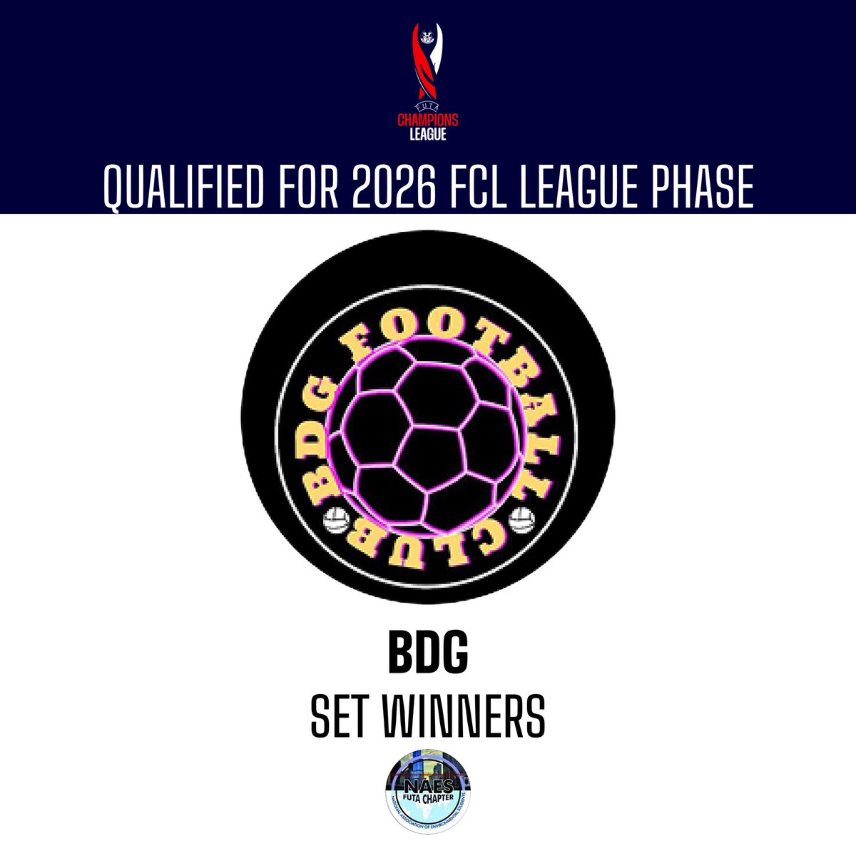 FUTA Champions League tweet media