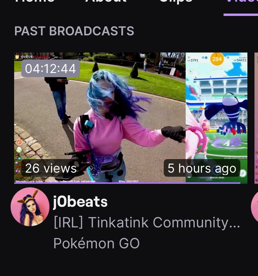 j0beats 💜 IRL Pokémon GO tweet media