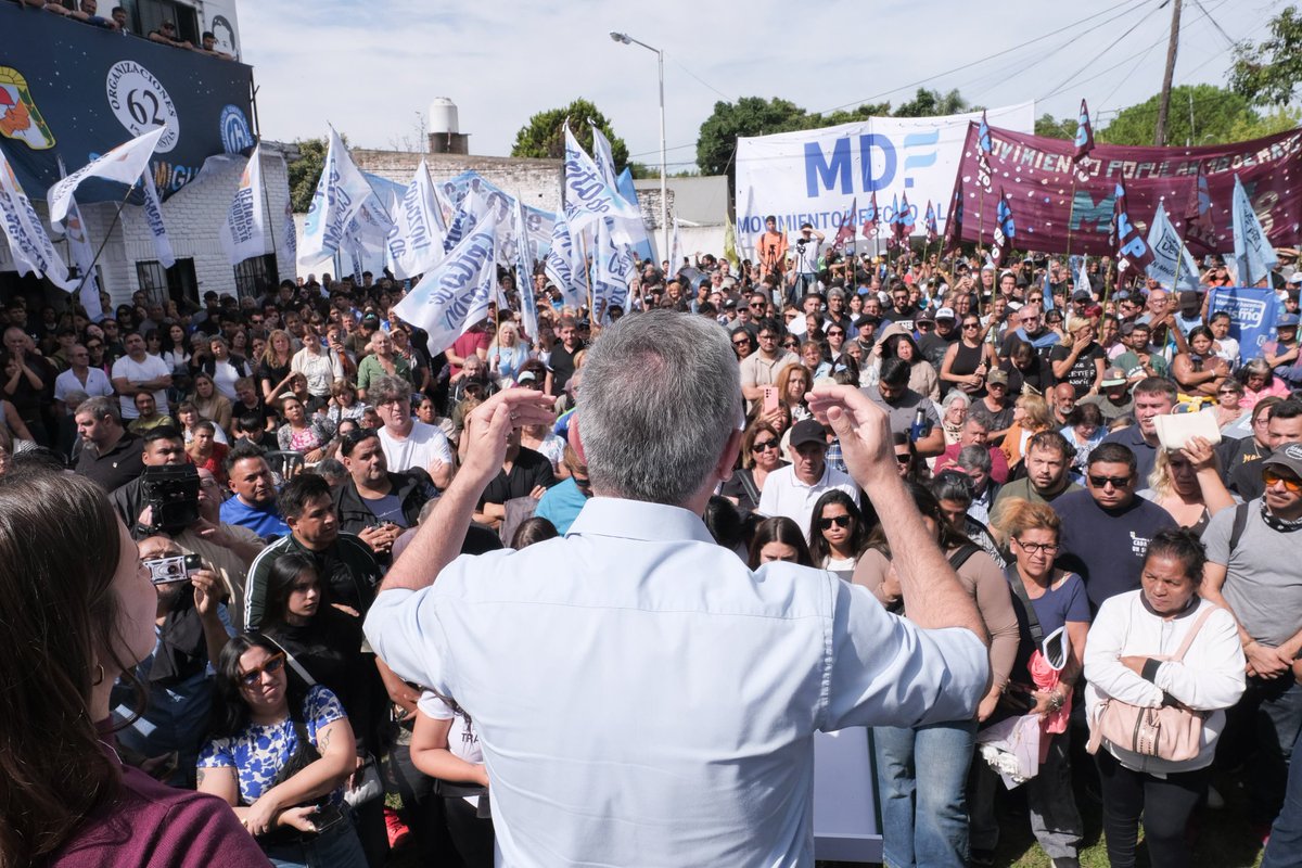 Acompañamos a <a href="/Srefidanza/">Santiago Fidanza</a> en la asunción como Presidente del Partido Justicialista de San Miguel.

Siento un enorme orgullo por Santiago, Bernarda y todos los compañeros de la lista, porque ellos son verdaderos exponentes de una generación militante que viene a renovar el
