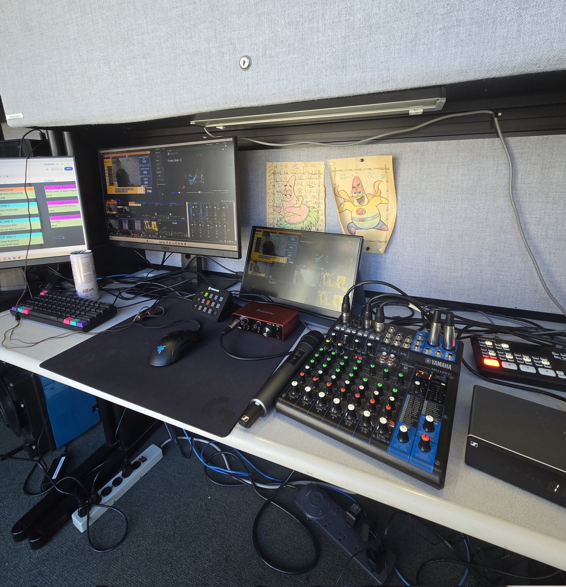 DanielBProd's tweet photo. Last Drexel Esports charity stream production before I graduate. Tune in! https://t.co/XDRGU7xklt