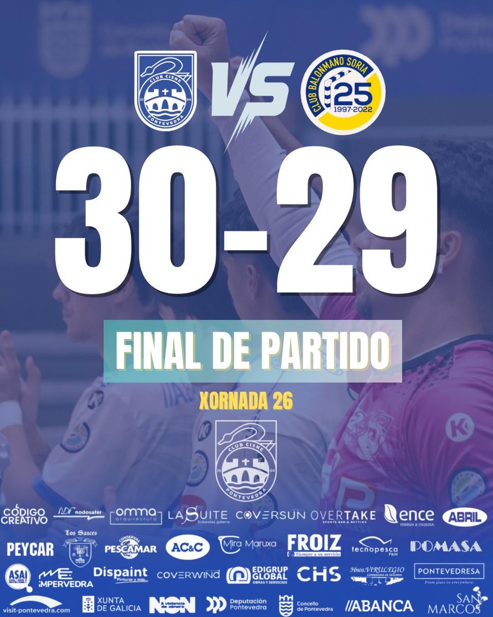 ClubCisneBalonm's tweet photo. Objetivo conseguido ✅🦢
🆚 @BalonmanoSoria
#DHPM | @RFEBalonmano https://t.co/CUOLMWQYgT