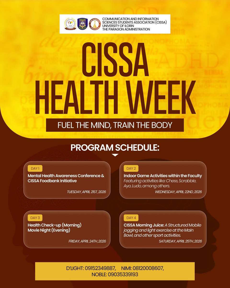 CISSA Unilorin tweet media
