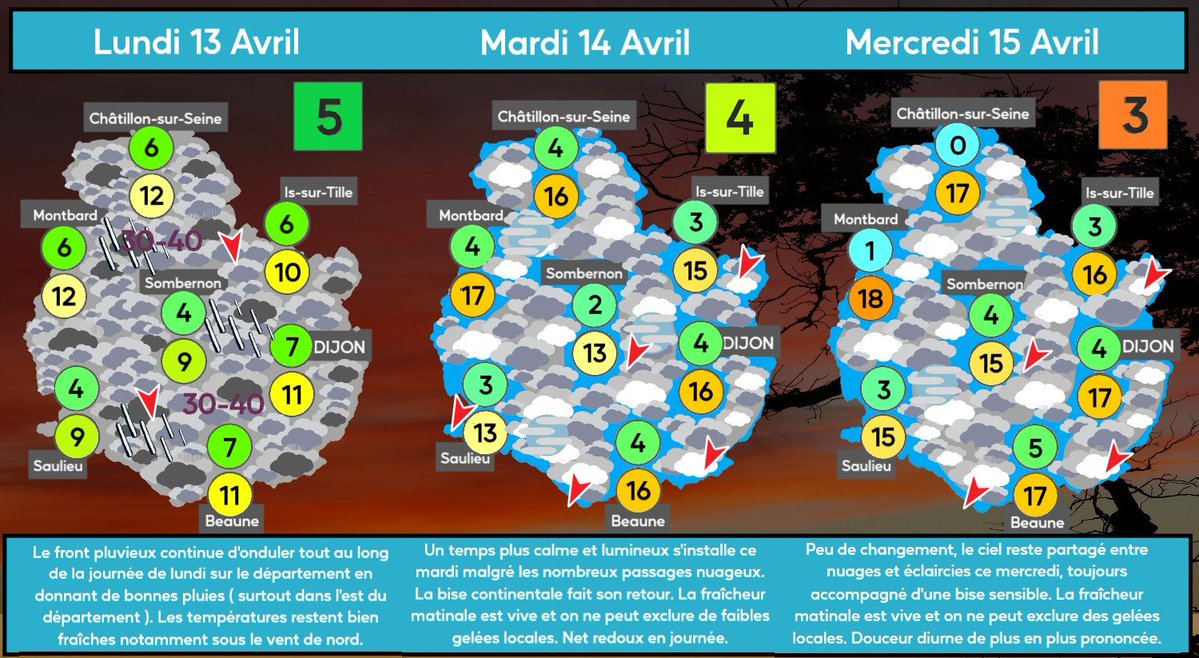 Météo Côte-d'Or tweet media