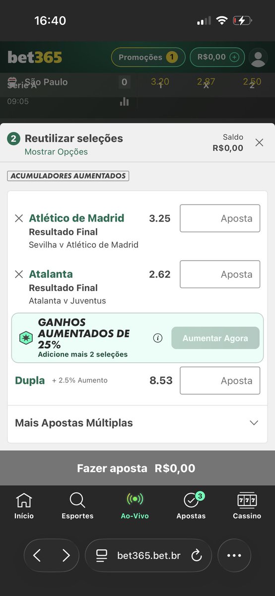 borgess7pb's tweet photo. loucura ou da pra arriscar? @JhonzinTips https://t.co/gQY5vklKNn